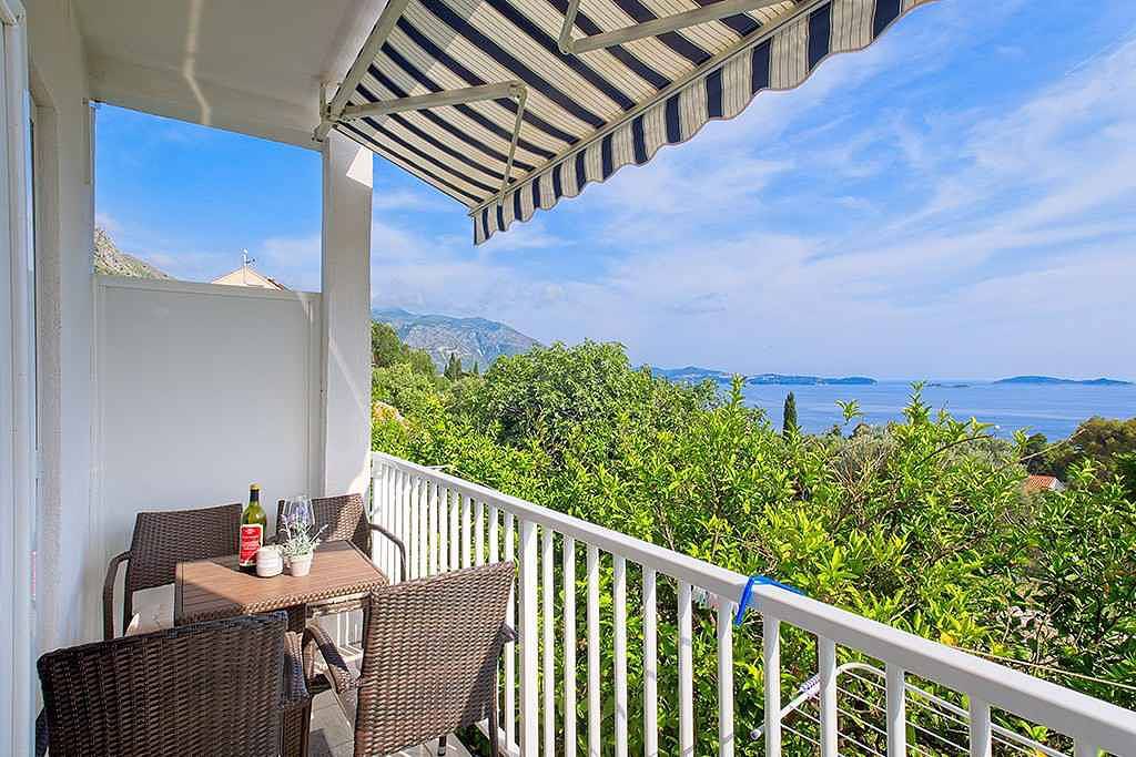 Ganzes Studio, Studio Mit Meerblick und Terasse  in Općina Župa dubrovačka, Dubrovnik-Neretva
