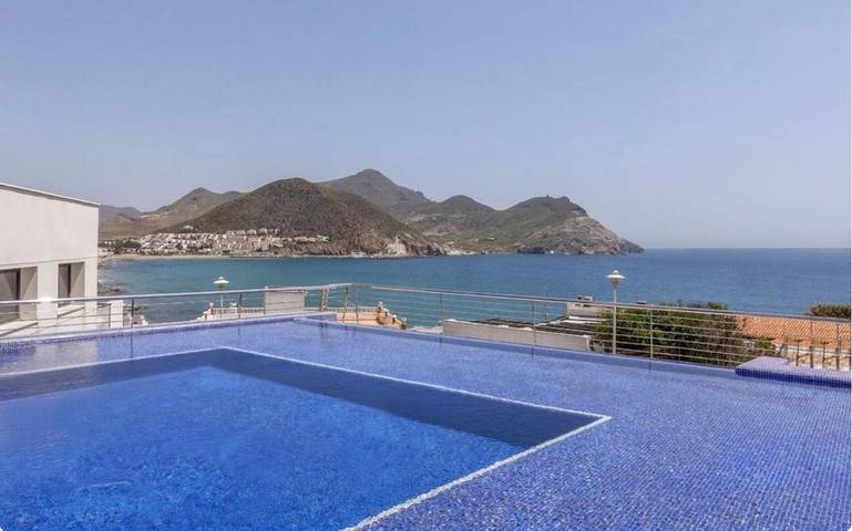 Holiday rental for 6 people, with pool and terrace as well as view in San José (Almeria)