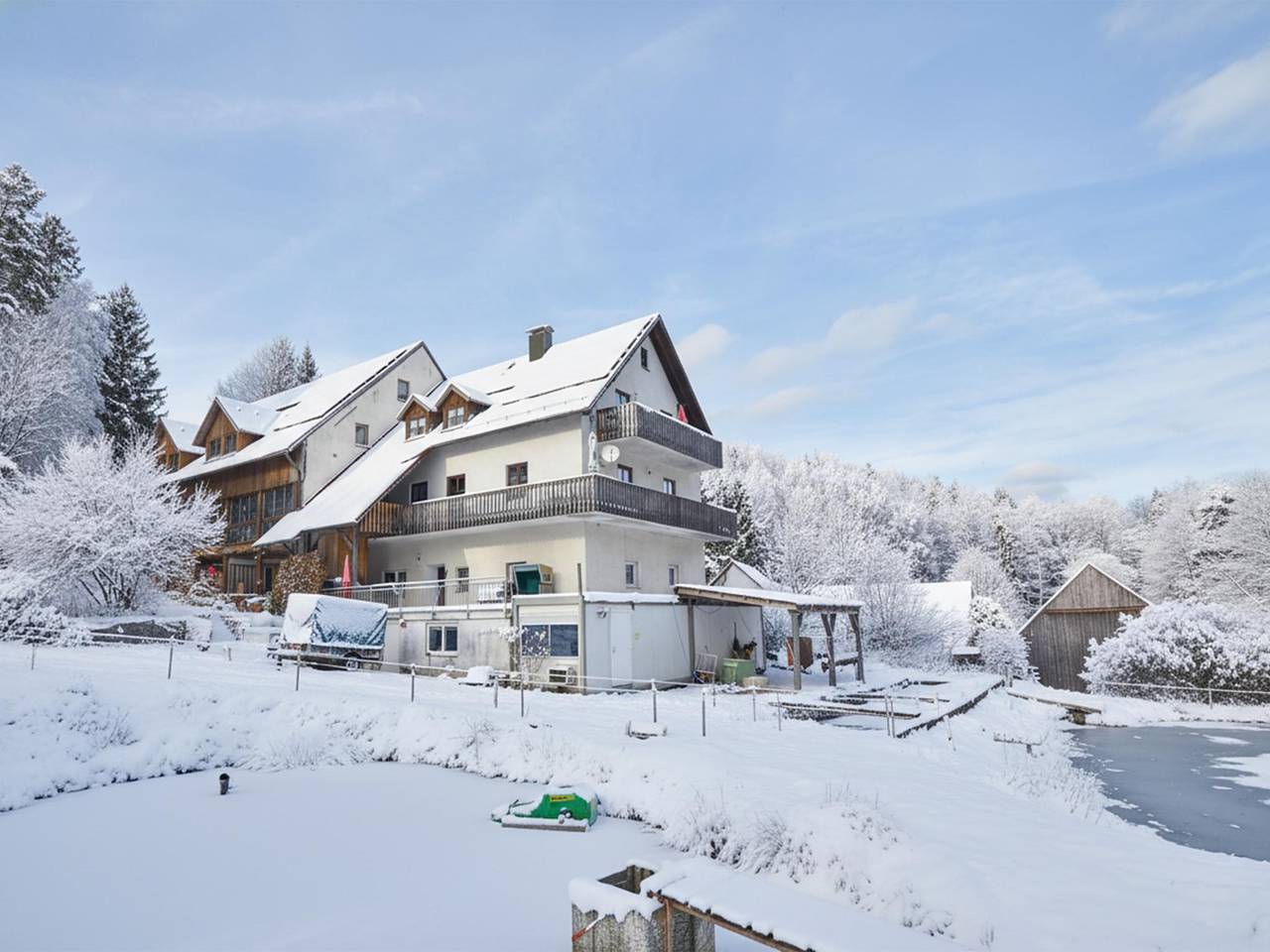Ganze Wohnung, Große separate Ferienwohnung im Oberpfälzer Wald in Schönsee, Naturpark Oberpfälzer Wald