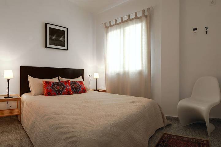 Ganze Wohnung, Abgesehen. 3, Casa Malaga mit Meerblick und Balkon in Málaga (Este), Malaga