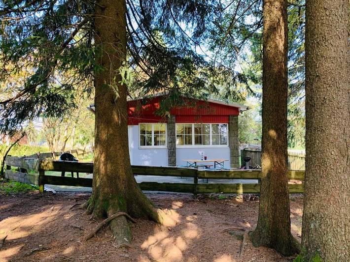 Ferienhaus für 12 Personen, mit Terrasse und Garten sowie Ausblick