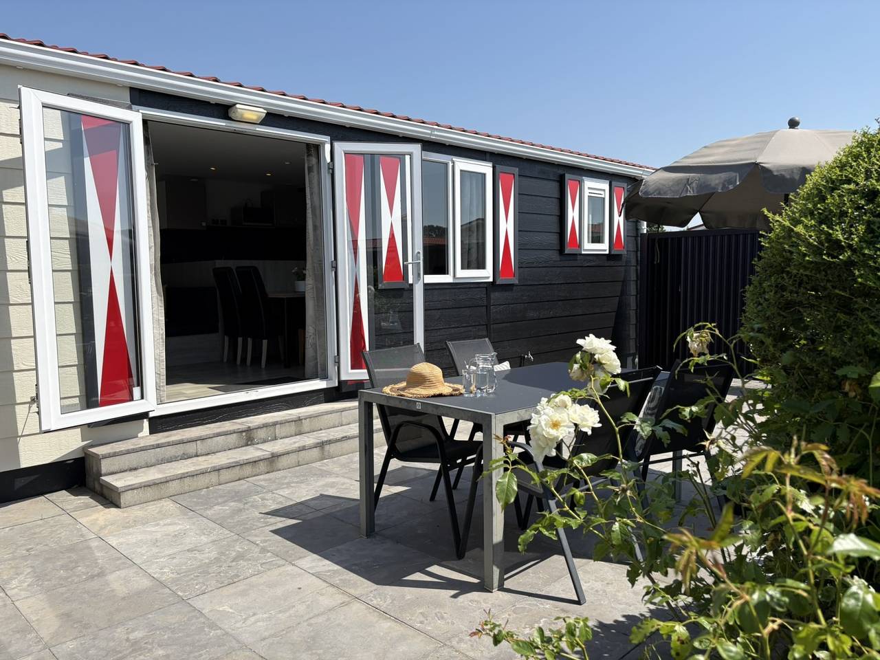Geräumiges chalet für 5 Personen mit Klimaanlage, in Strandnähe in Zeeland in Serooskerke, Walcheren