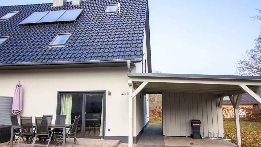 Ferienhaus für 6 Personen, mit Terrasse und Sauna in Malchow