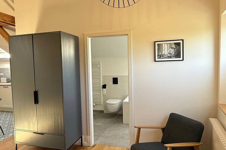 Ganze Wohnung, Auszeit über der Brennerei - zwischen Handwerk, Ruhe und Genuss. in Niederfinow, Brandenburgische Seenplatte GmbH Region