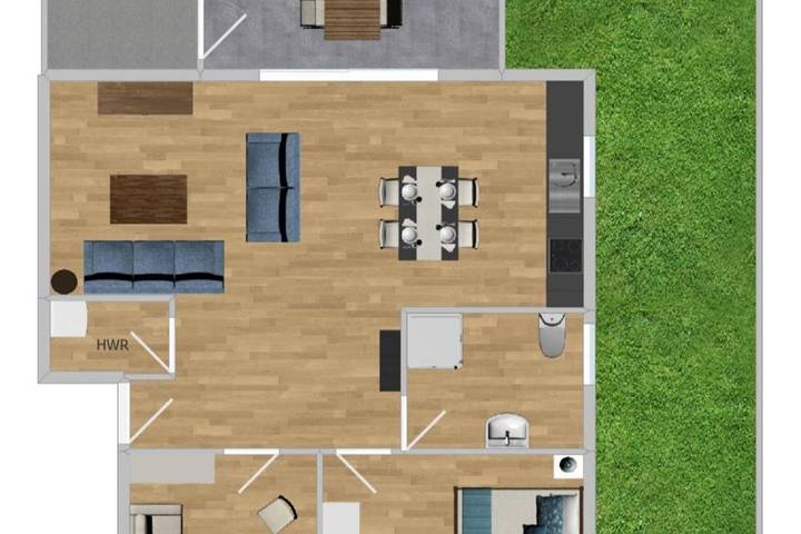 Ferienhaus für 3 Personen, mit Terrasse und Garten in Hohenkirchen (Wangerland) - 3