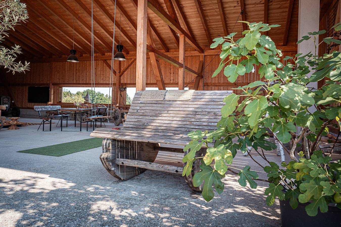 Weissnhof - Ferienwohnung D guat Kammer 50 qm, 1 Schlafzimmer, Wohnschlafraum, bis 4 Personen in Samerberg, Bayerische Alpen
