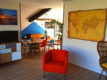 Maison d’hôte pour 2 personnes, avec terrasse et jacuzzi dans Biscarrosse Plage