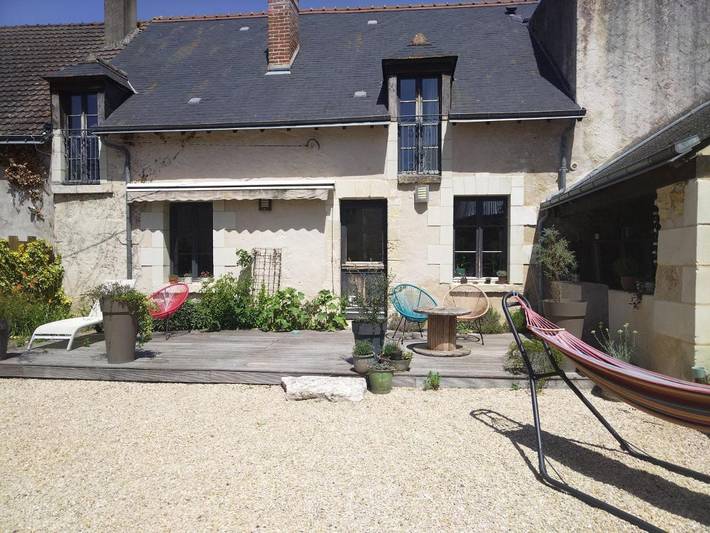 Location de vacances pour 4 personnes, avec terrasse et jardin à Souvigny-de-Touraine - 2