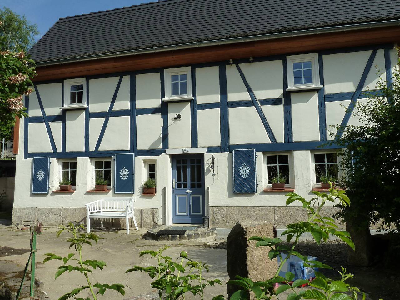 Golbachhäuschen in Olbersdorf, Zittauer Gebirge