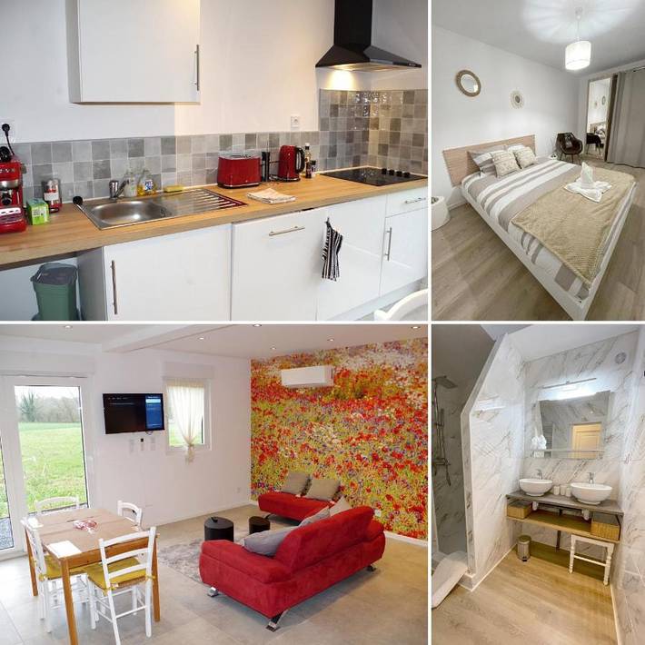 Location de vacances pour 4 personnes, avec vue et terrasse dans Hem-Lenglet - 2