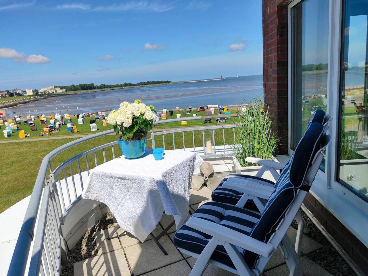 Ganze Wohnung, Seeterrassen Whg.10-64m² Ferienwohnung in der Grimmershörnbucht, Nähe Alte Liebe in Cuxhaven (Stadt), Cuxhaven