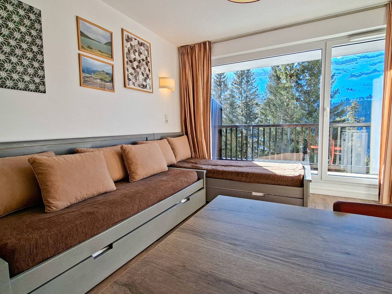 Geheel appartement, Cozy Apartment 4 Pers. Flaine Center, South Balcony in Flaine, Arâches-la-Frasse