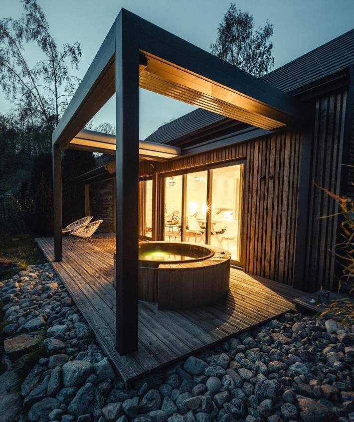 Hôtel pour 2 personnes, avec terrasse et jacuzzi - 1