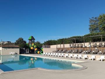 Bungalow für 4 Personen, mit Kinderpool in der Ardèche