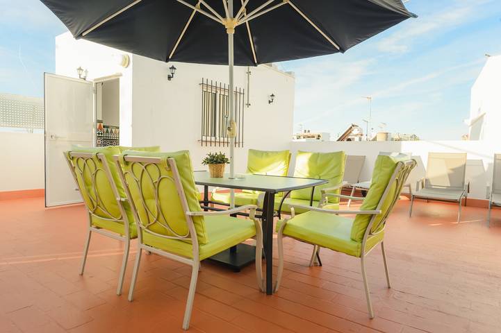 Ferienhaus 'Pepi Sánchez Conil' mit privater Terrasse und Wlan in Conil de la Frontera, Costa de la Luz