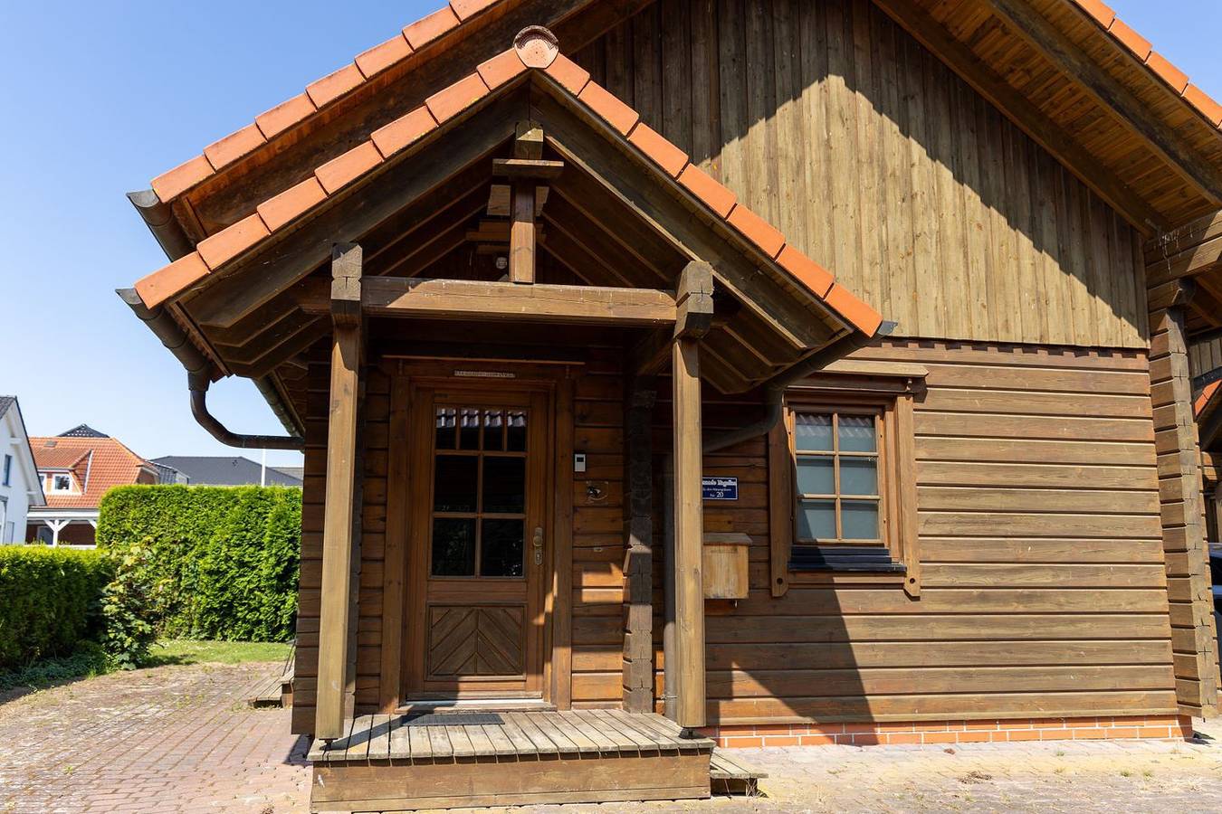 Economy Blockhaus Fernando Magellan - eigene Sauna, Urlaub mit Hund in Sassnitz, Parque Nacional de Jasmund