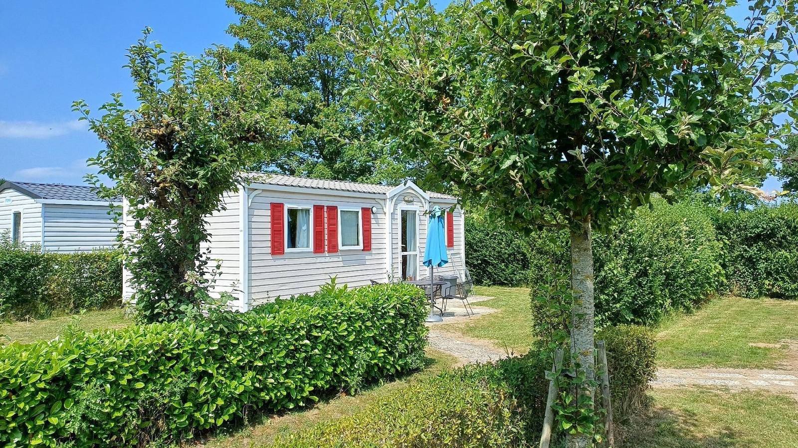 Ganze Ferienwohnung, Mobilheim Budget 6p auf dem Campingplatz Scheldeoord in Niederländische Nordsee