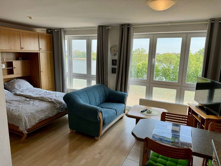 Ferienwohnung für 3 Personen, mit Seeblick und Ausblick in Nordstrand - 2