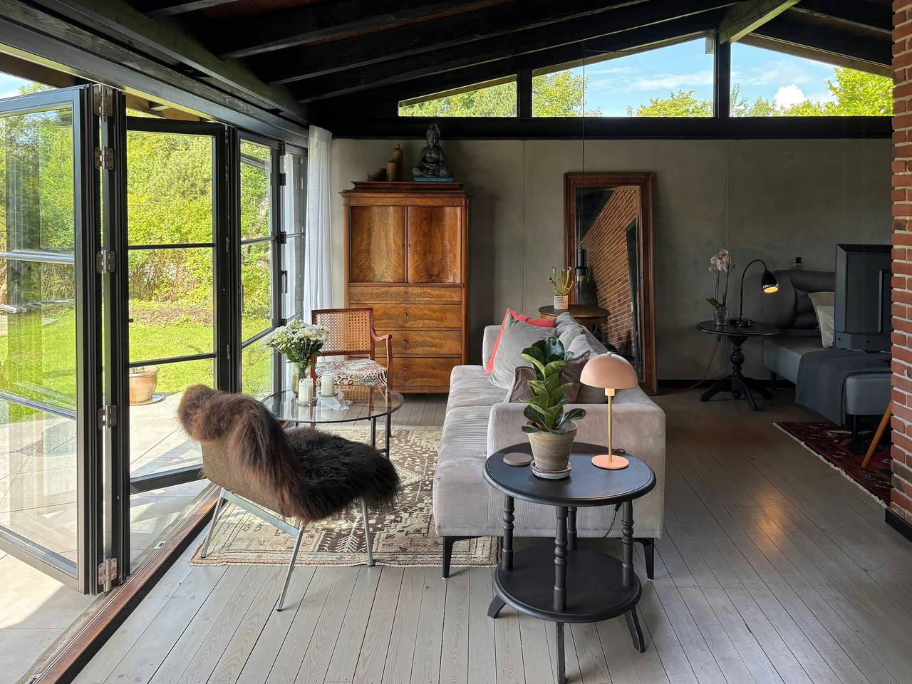 Nordisches Ferienhaus mit Fjordblick auf Enø in Karrebæksminde, Enø