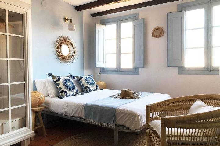 Gîte pour 2 personnes, avec terrasse dans El Trampoli