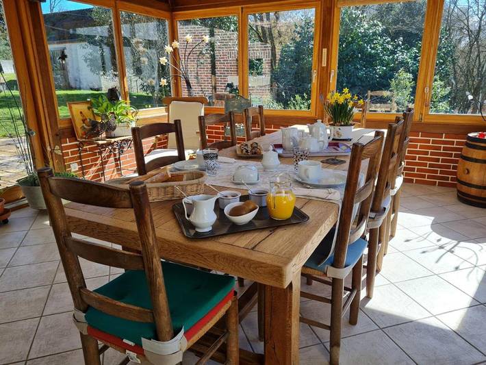 Location de vacances pour 4 personnes, avec terrasse à Saint-Martin-d'Abbat - 3