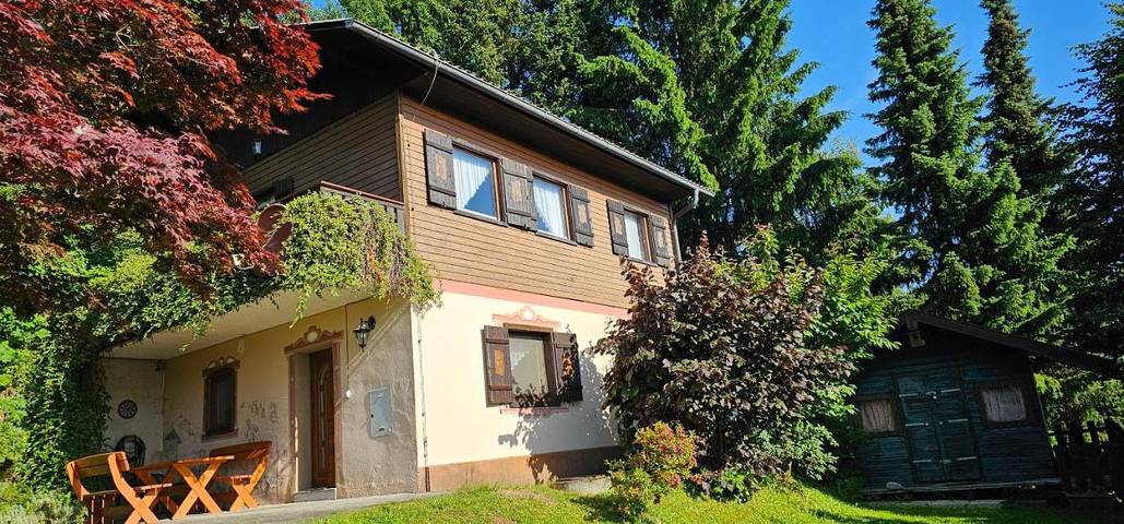 Ferienwohnung für 4 Personen, mit Garten und Ausblick