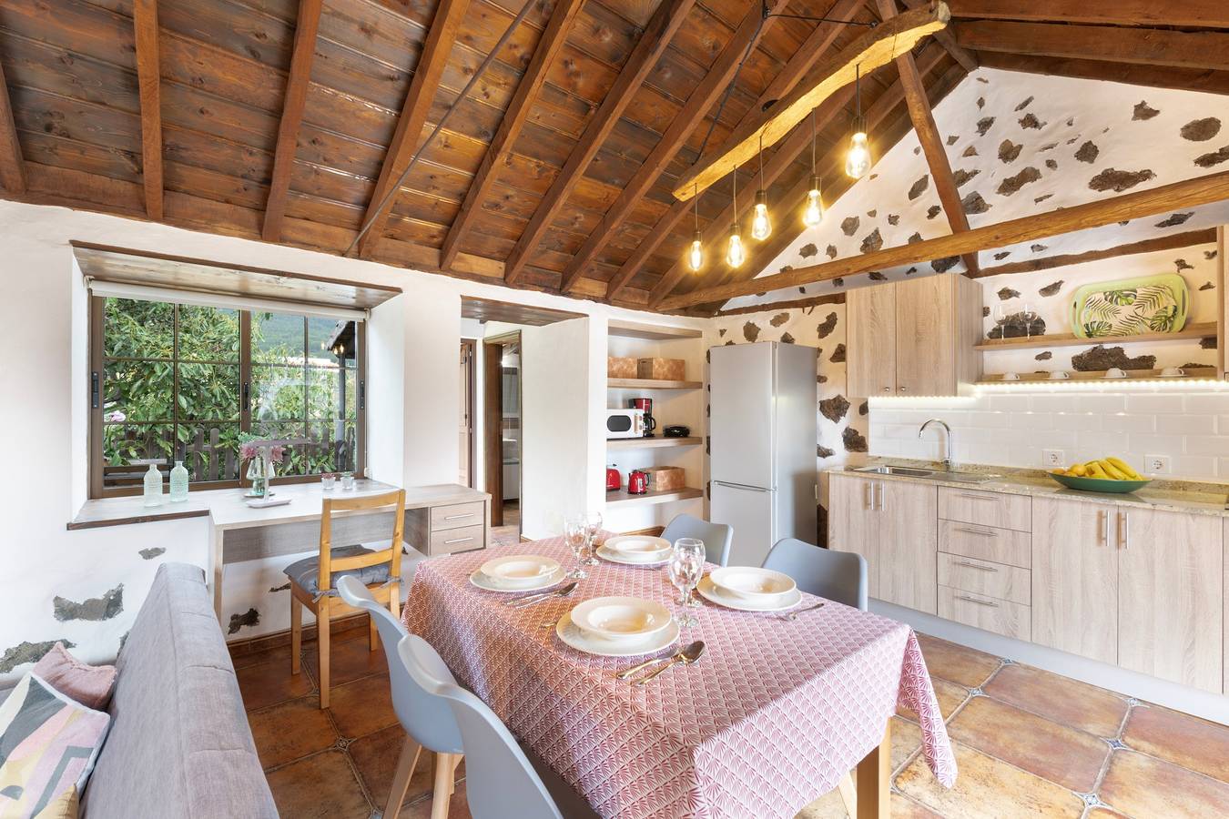 Ferienhaus 'Estudio Bibi' mit Bergblick und privater Terrasse in El Paso, La Palma Süd