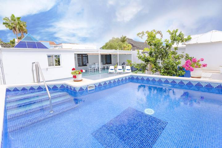 Holiday Home Casa Tenerife 2 with Pool, Garden & Terrace; Parking Available in Arona, South Tenerife