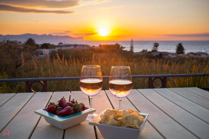 Ferienhaus für 8 Personen, mit Pool und Ausblick sowie Garten in Terrasini - 2
