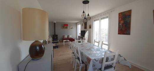 Gîte pour 6 personnes, avec balcon et jardin dans Moussages