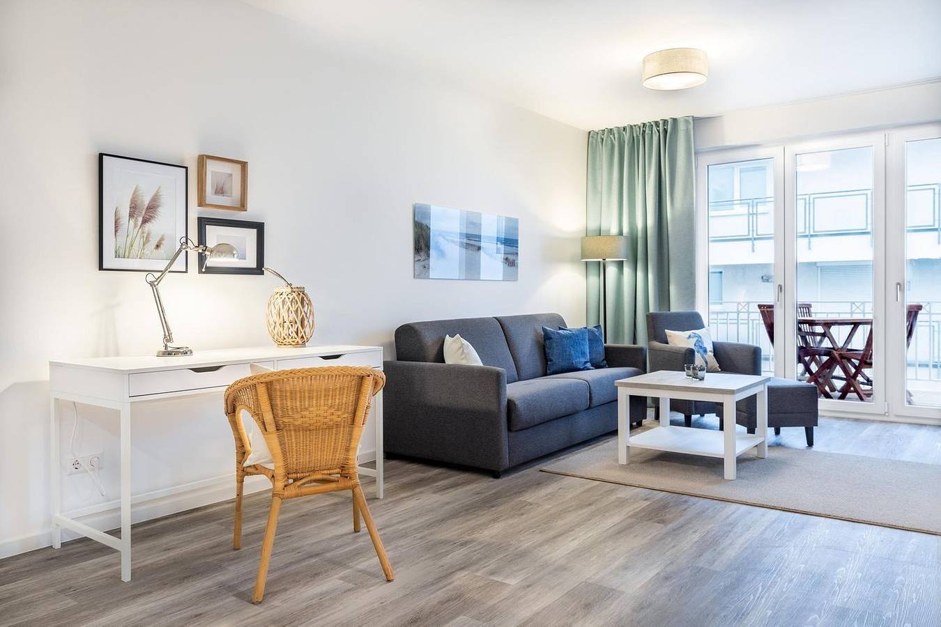 Ganze Wohnung, Liebevoll eingerichtetes Apartment an der Ostsee mit Balkon und Meerblick in Großenbrode, Ostholstein