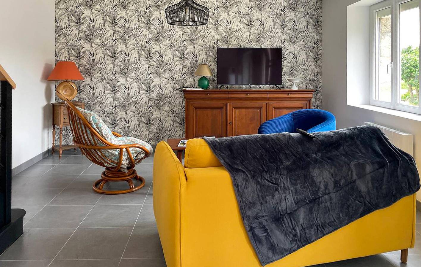 Appartement confortable avec jardin et parking, à 2,5 km de Kermaria-Sulard in Rospez, Région de Lannion