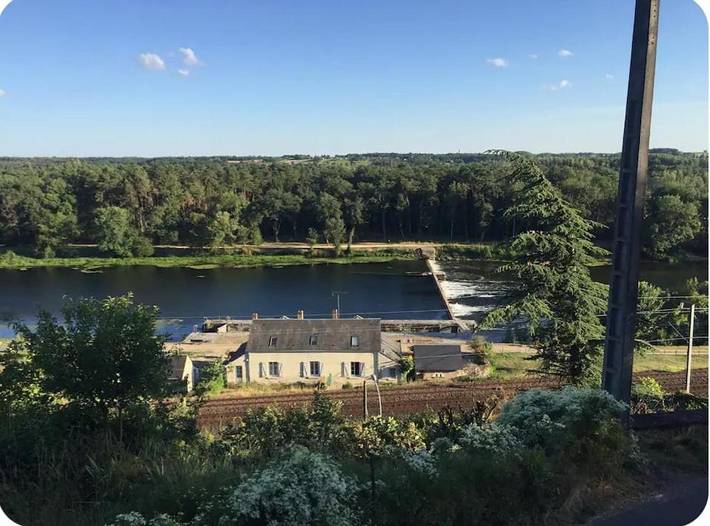Maison de vacances pour 6 personnes, avec vue et jardin