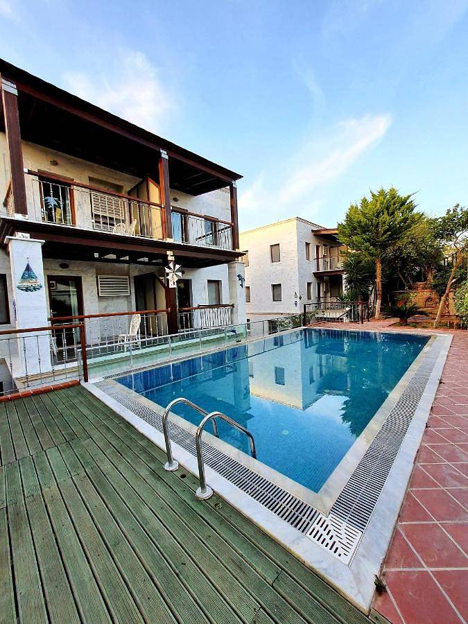 Appart’hôtel pour 2 personnes, avec piscine et jardin à Bodrum