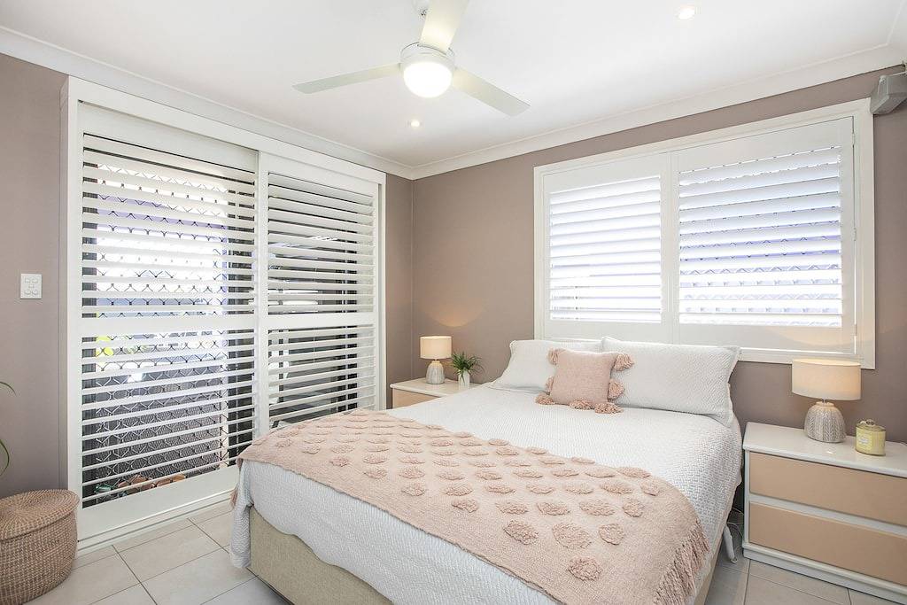 Wasservorderseite Oase - St. Huberts Insel in New South Wales