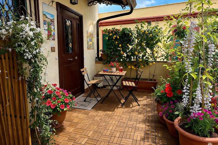 Maison de vacances pour 4 personnes, avec balcon - 1