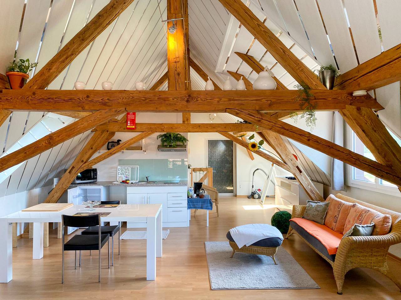 Ganze Wohnung, Arn's Dachstudio in Wangenried, Kanton Bern