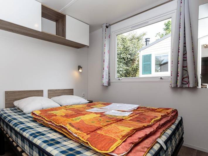 Camping La Roche Percée - Mobilheim 4 personen - Komfort 2 Zimmer - Terrasse in Fouesnant, Côte de Cornouaille