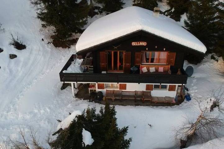 Chalet für 8 Personen, mit Garten in Bellwald