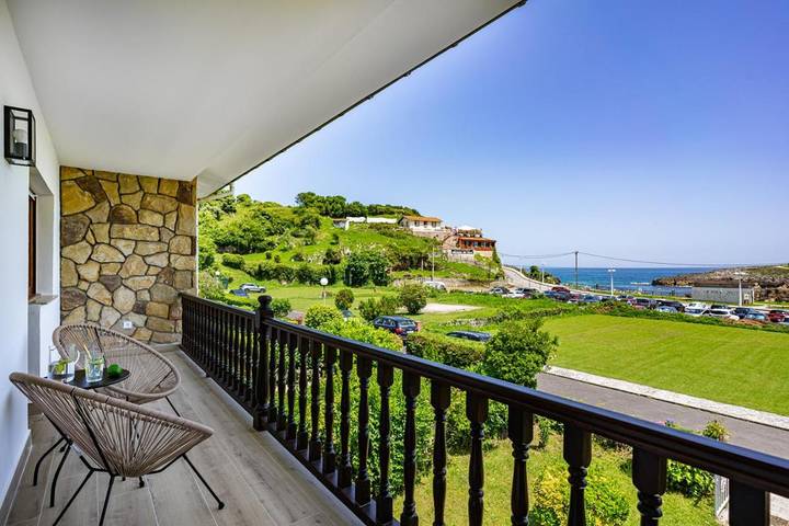Casa rural para 6 personas, con jardín y vistas en Llanes