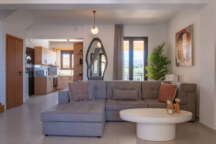 Anelia  Serene Villa 500 m from the beach! in Rethymno e dintorni