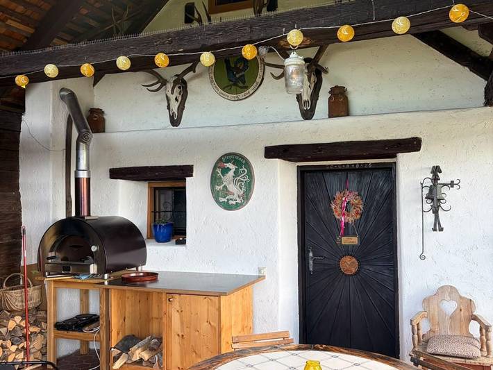 Ferienhaus für 8 Personen, mit Terrasse und Sauna