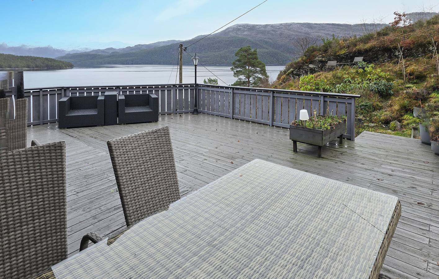Casa de vacaciones para 9 personas con terraza in Kvam