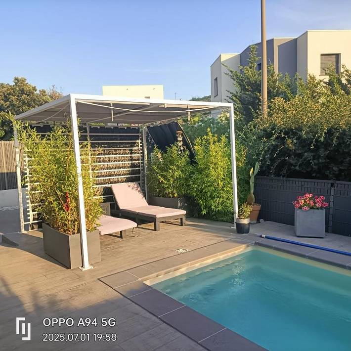 Chambre d’hôte pour 2 personnes, avec terrasse et piscine à Agde - 3