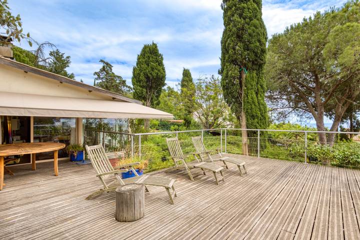 Ferienhaus für 8 Personen, mit Balkon und Garten in Sete