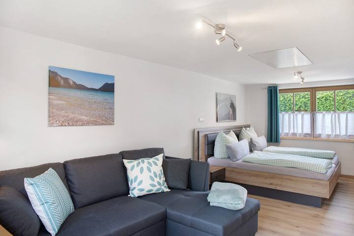 Appartement entier, Appartement de vacances 'Wankblick' avec vue sur la montagne, terrasse privée et Wi-Fi in Farchant, Alpes bavaroises