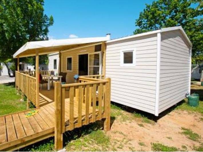 Mobil home pour 4 personnes, avec bassin pour enfant à Berrias-et-Casteljau - 2