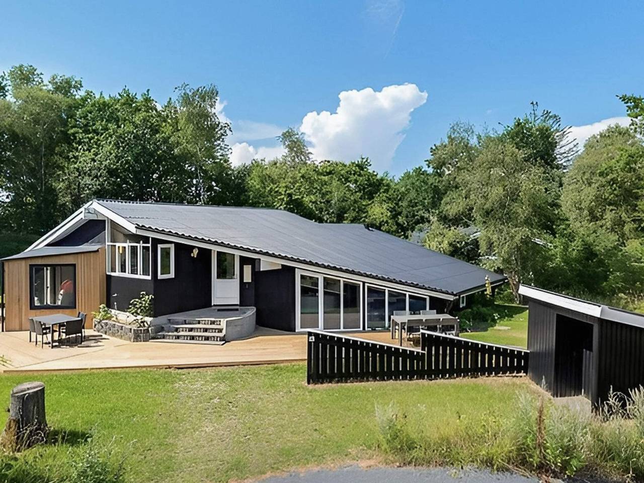 Ferieudlejning til 10 Personer i Als Odde, Helberskov