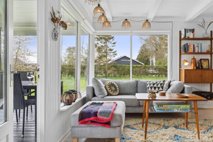 Ferienhaus für 4 Personen, mit Garten und Terrasse in Dyngby Strand