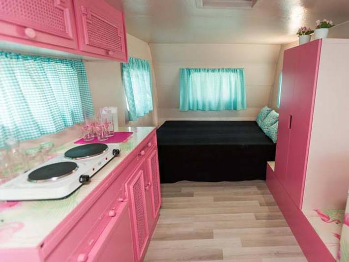 Camping Miramar - Caravana 4 personas - 18 Boho in Montroig, Costa Dorada